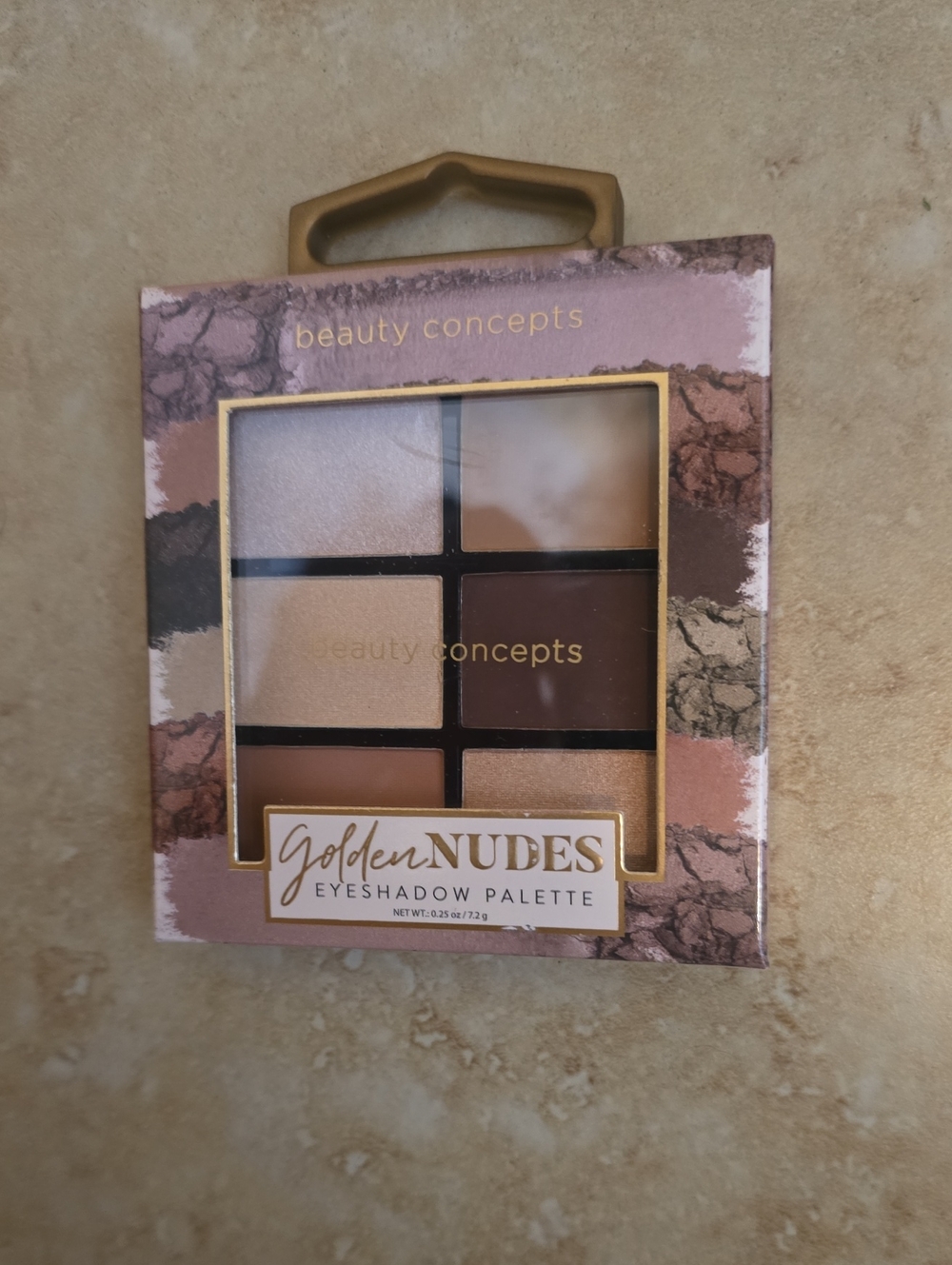 Golden Nudes Eyeshadow Palette - Neutral & Gold Shades